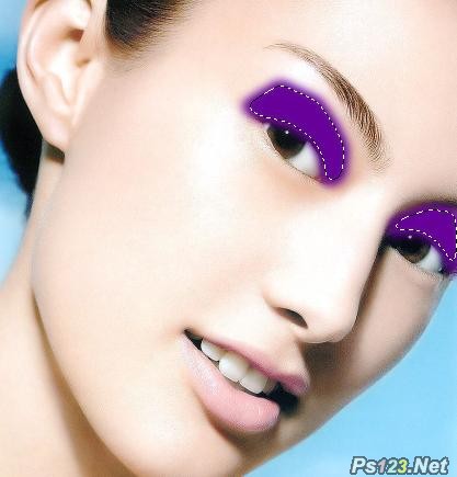 簡(jiǎn)單方法給美女上妝PS教程