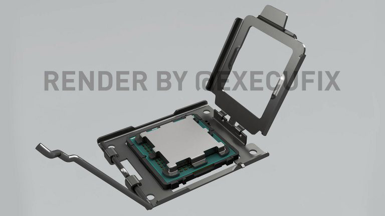 AMD AM5 / LGA1718 CPU 接口再曝光:金屬扣具類似英特爾