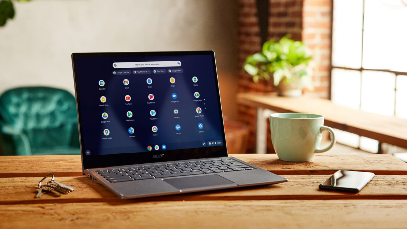 谷歌 Chrome OS 92 正式版發(fā)布：重新設(shè)計(jì) emoji 表情符號(hào)/選擇器，支持 eSIM，預(yù)裝 Meet PWA