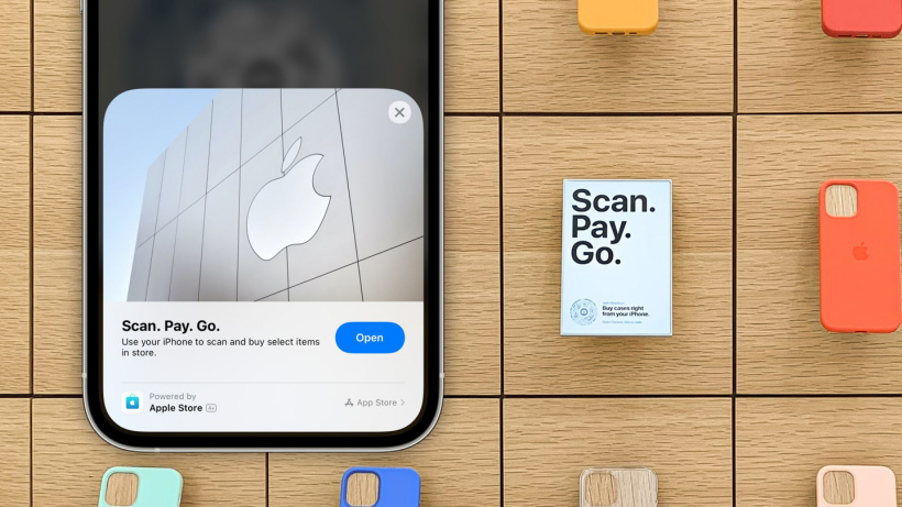 掃描、支付、走人，蘋(píng)果 Apple Store App Clips 小程序上線：更快自助結(jié)賬