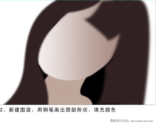 PS鼠繪逼真可愛的美女