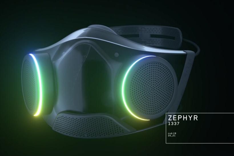 雷蛇 RGB 口罩定名 Razer Zephyr，外觀設(shè)計(jì)改進(jìn)
