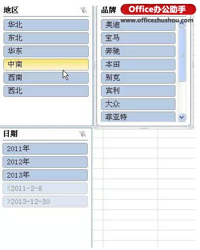 excel什么是數(shù)據(jù)切片 Excel切片器--數(shù)據(jù)智能展示的利器