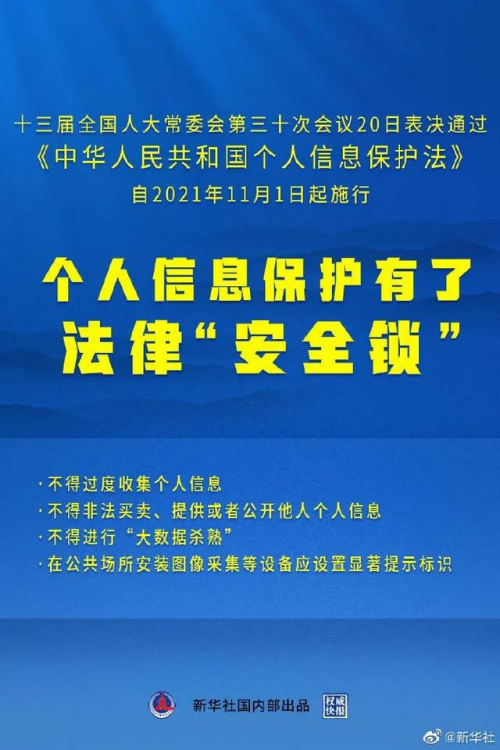 不得進行“大數(shù)據(jù)殺熟”，個人信息保護法來了，信息安全時代已然來臨！