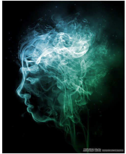 PS制作個性十足的火焰人像教程