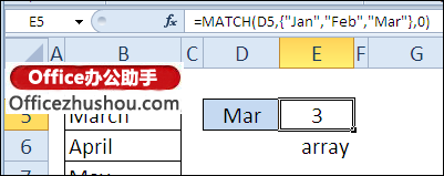 excel if函數(shù)的使用方法實(shí)例 MATCH函數(shù)的語法及使用實(shí)例
