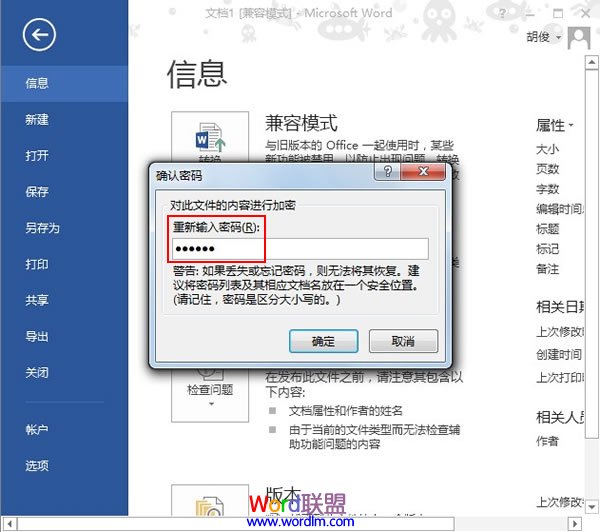 Word文檔加密 Word2013中文檔加密的兩種方法介紹
