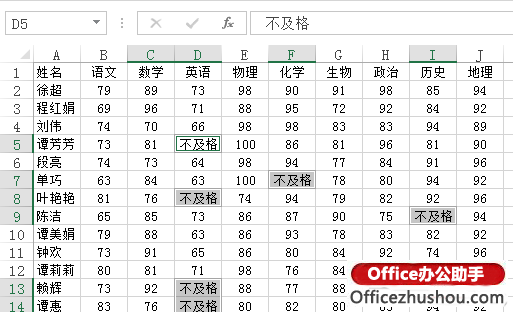 Excel 2013表格中快速批量的替換區(qū)域中符合條件的數(shù)值的方法