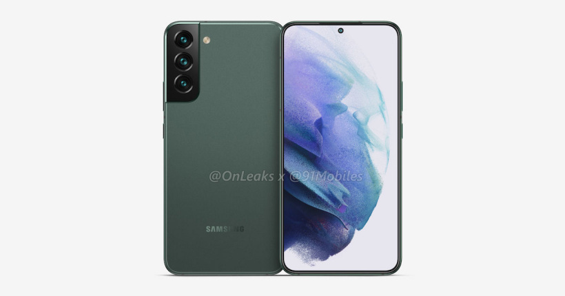 三星 Galaxy S22+ 渲染圖亮相：屏占比更高，圓角更大