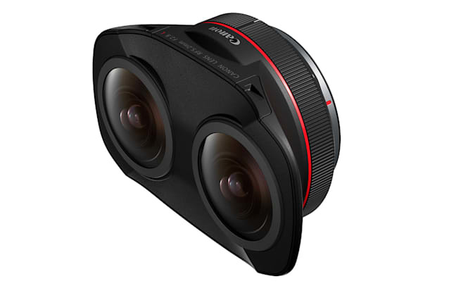 佳能發(fā)布 RF5.2mm F2.8 L DUAL FISHEYE 雙魚眼鏡頭