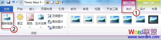 如何刪除word背景  刪除圖片背景 用Word2010就可以輕松搞定
