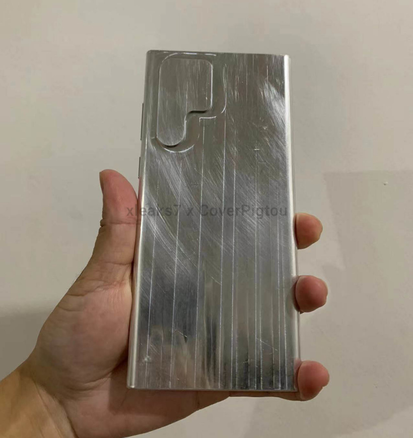 三星 Galaxy S22 Ultra 機(jī)模/渲染圖曝光：異形后攝模組，全新外觀