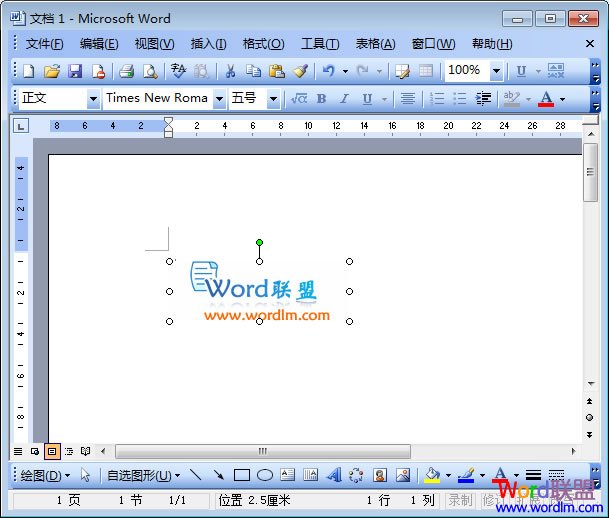 Word圖片旋轉(zhuǎn)  Word2003中如何讓圖片旋轉(zhuǎn) 想怎么轉(zhuǎn)就怎么轉(zhuǎn)
