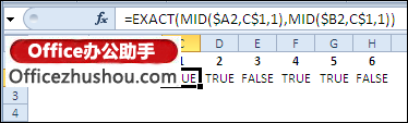 excel函數(shù)應(yīng)用實(shí)例 EXACT函數(shù)的應(yīng)用及使用實(shí)例