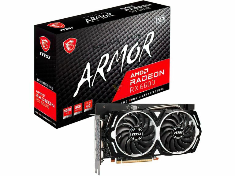 微星 ARMOR 系列顯卡時(shí)隔兩年回歸,推出 Radeon RX 6600