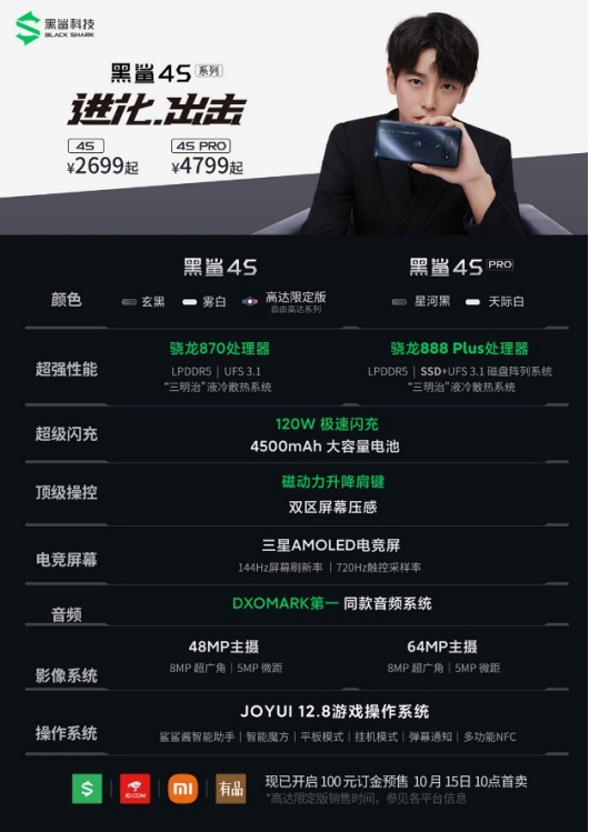 DXO音頻 No.1同款音頻硬件，黑鯊4S全系打造極致音效體驗(yàn)