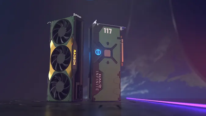 微軟聯(lián)手 AMD 發(fā)布 Radeon RX 6900 XT《光環(huán)：無限》限量版顯卡，只贈不賣