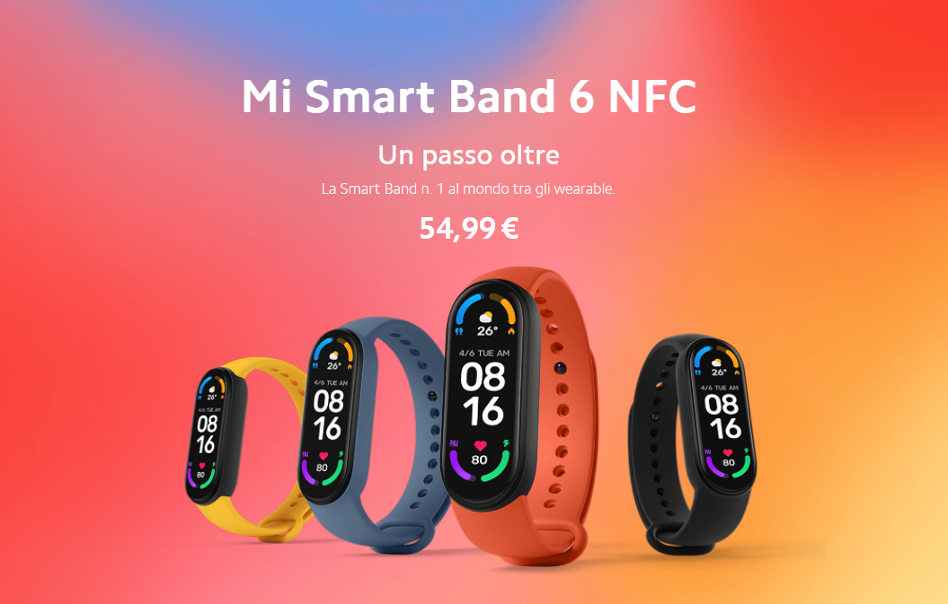 小米手環(huán) 6 NFC 版終于在歐洲上市：售價(jià)約合 409 元，支持萬(wàn)事達(dá)卡
