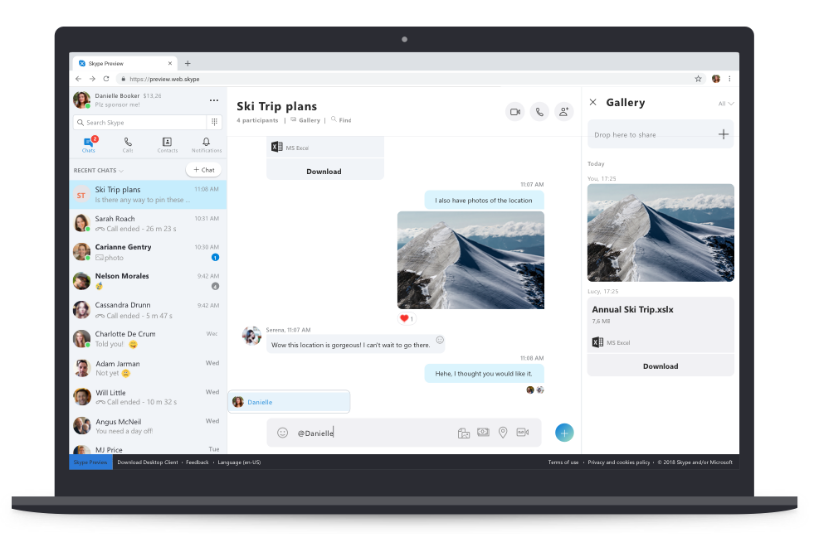 微軟 Skype Web 版更新，支持火狐 Firefox 等所有現(xiàn)代瀏覽器