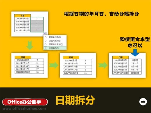 excel自動(dòng)填充功能 Excel2013的快速填充功能詳解