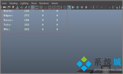 maya如何顯示點線面數(shù)量 maya顯示面數(shù)方法