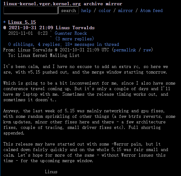 Linux 5.15 發(fā)布:增加對(duì)英特爾 DG2 獨(dú)顯的初步支持,采用新 NTFS 文件系統(tǒng)