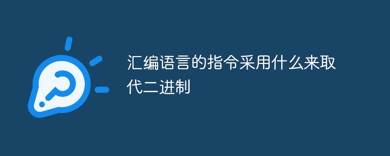 匯編語(yǔ)言的指令采用什么來(lái)取代二進(jìn)制