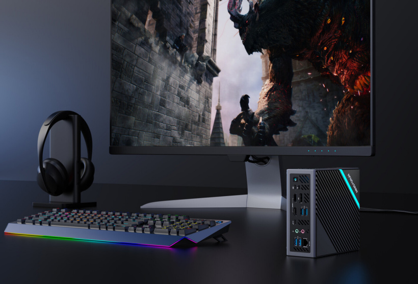 Minisforum 預(yù)熱新款迷你主機(jī)：可選 12 核 R9 5900X，氮化鎵電源適配器