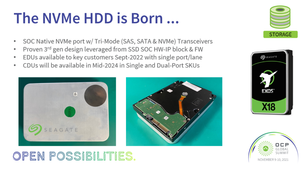 希捷展示業(yè)界首個 PCIe 機(jī)械硬盤,預(yù)計 2024 年上市