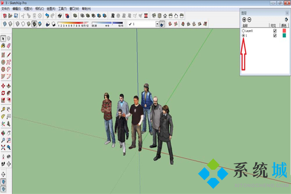 SketchUp圖層在哪里 SketchUp圖層管理工具介紹