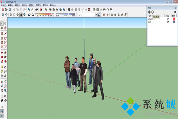 SketchUp圖層在哪里 SketchUp圖層管理工具介紹