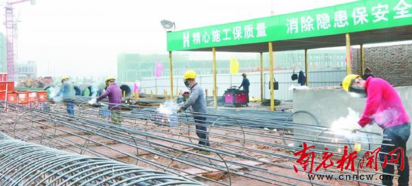 川東北區(qū)域大數(shù)據(jù)中心一期基礎(chǔ)施工接近完工