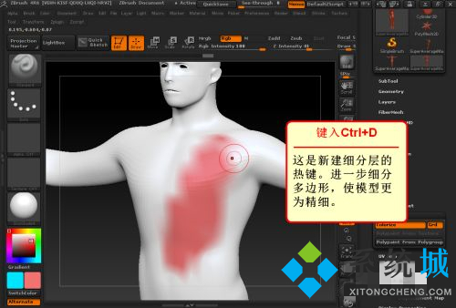 zbrush怎么上色 zbrush模型上色步驟介紹