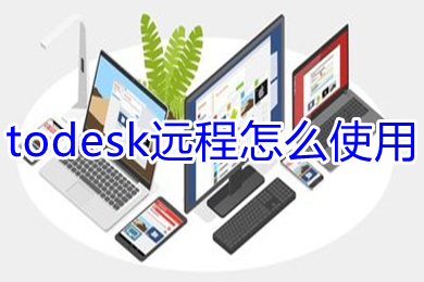 todesk遠(yuǎn)程怎么使用 todesk遠(yuǎn)程操控電腦教程