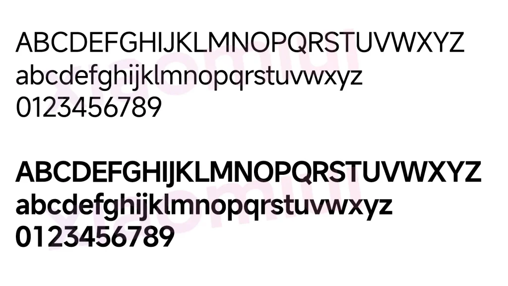 發(fā)布在即，小米 MIUI 13 字體“Mi Sans”曝光
