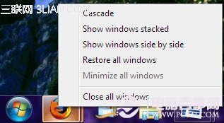如何顯示關(guān)閉還原 Windows 7任務(wù)欄