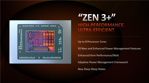 AMD為筆記本CPU打造Zen3+架構(gòu):首次實(shí)現(xiàn)24小時(shí)續(xù)航