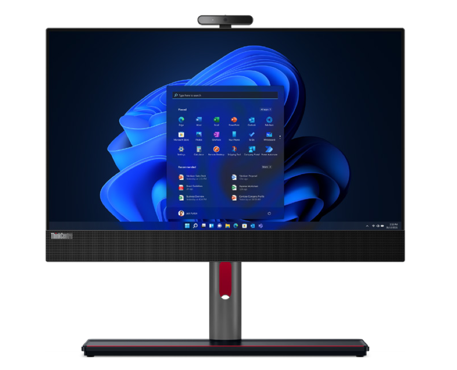 聯(lián)想發(fā)布新款 ThinkCentre 一體機(jī)：24 英寸 2K 屏，最高搭載 12 代酷睿 i9