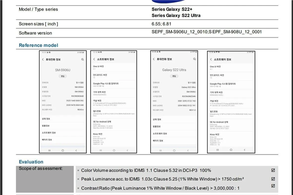 曝三星Galaxy S22系列屏幕峰值亮度創(chuàng)記錄！老外難以置信