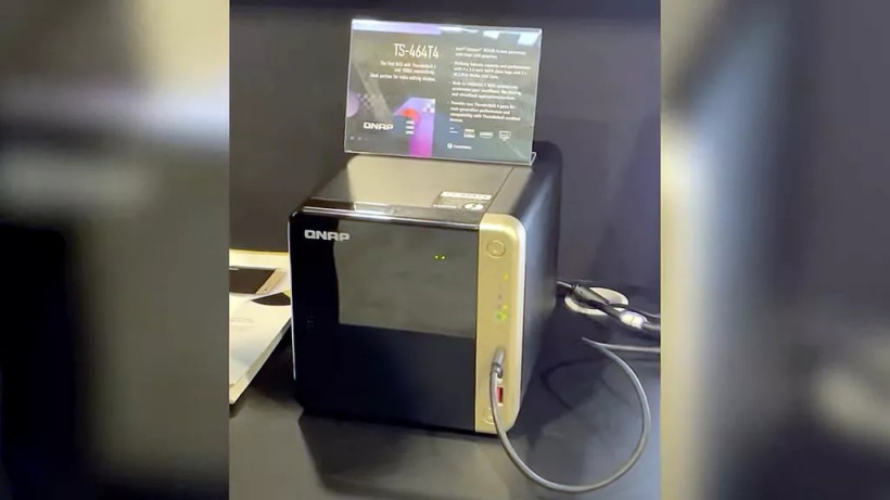 Qnap 推出 TS-464T4 NAS 主機(jī)：雙雷電 4 接口，10Gbps 網(wǎng)口