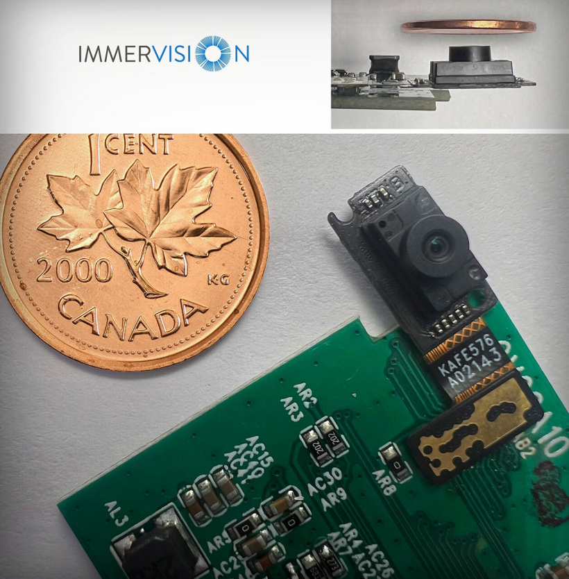 Immervision 發(fā)布世界最薄筆記本攝像頭模組，8 百萬像素廣角