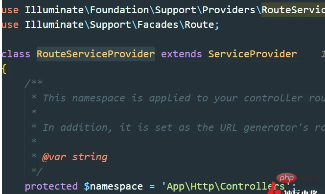 有關(guān)laravel8中的路由調(diào)整