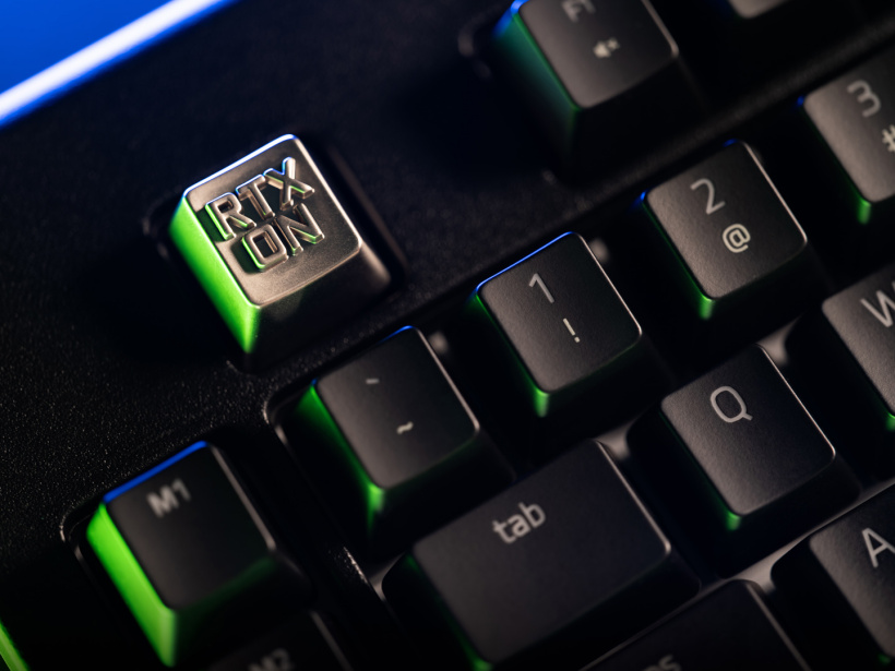 英偉達發(fā)布“RTX On”限量版鍵帽，將通過社交媒體送出