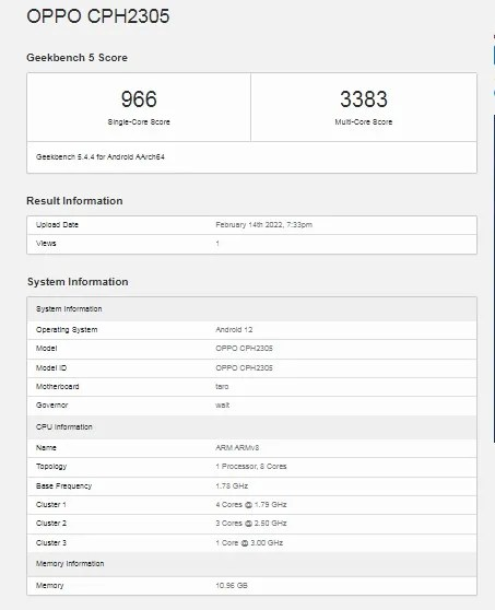 OPPO Find X5 系列旗艦現(xiàn)身跑分網(wǎng)站:驍龍 8 + 天璣 9000 同臺(tái)競(jìng)技
