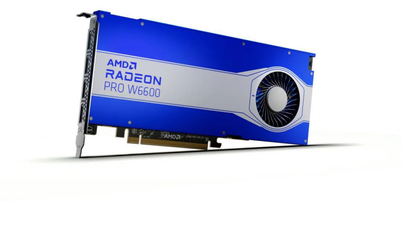 5899 元，AMD Radeon PRO W6600 顯卡上市：7nm 制程，支持 8K 顯示