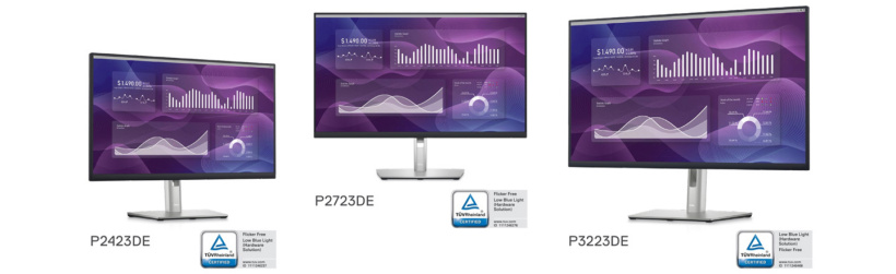 戴爾發(fā)布 P3223DE、P2723DE、P2423DE 顯示器：2K 分辨率，搭載 90W 全功能 USB-C