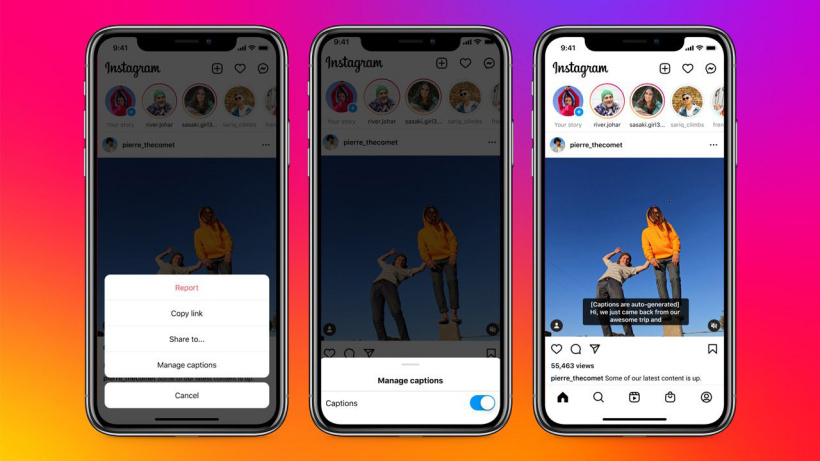 Instagram 終于宣布在視頻中加入自動(dòng)生成的字幕