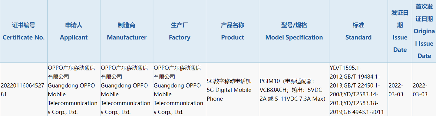 消息稱 OPPO K10 系列新機(jī)入網(wǎng):天璣 8000+80W 快充