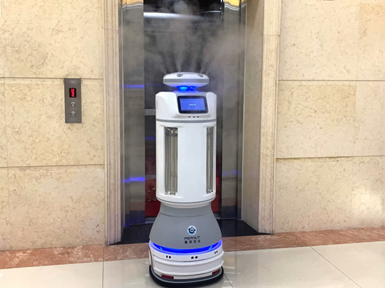 科學防控疫情，消毒機器人引智慧消殺熱潮