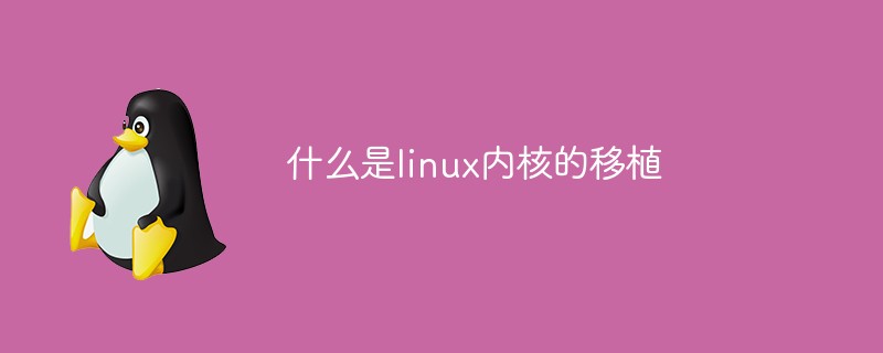 什么是linux內(nèi)核的移植